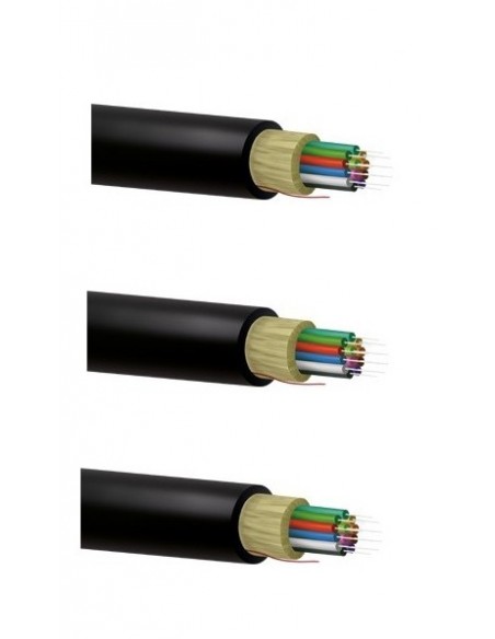 Cable fibra óptica multimodo OM3 Interior/exterior LSZH 12 fibras